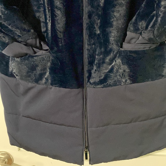 Navy blue large Marina Ronaldo designer jacket . - Picture 4 of 6